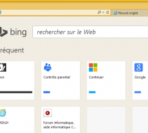 Bing s’impose dans Internet Explorer